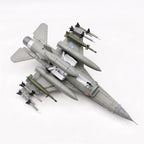 F16 Fighter Aircraft - 1/72 Scale - Dark Grey