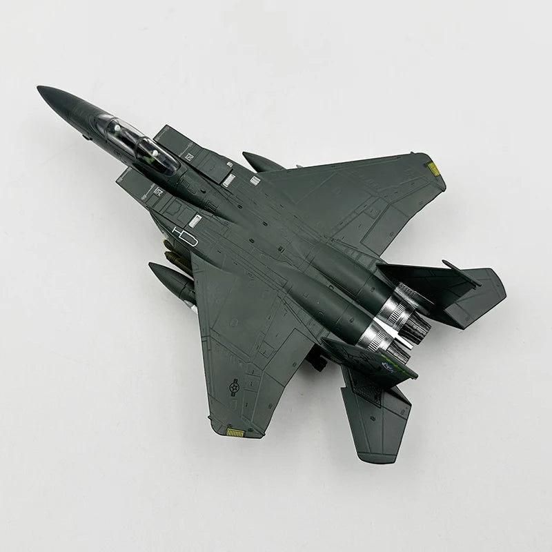 F15 Strike Eagle Fighter USAF - SJ (Dark Grey) - 1/100 Scale