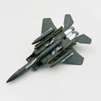 F15 Strike Eagle Fighter USAF - SJ (Dark Grey) - 1/100 Scale