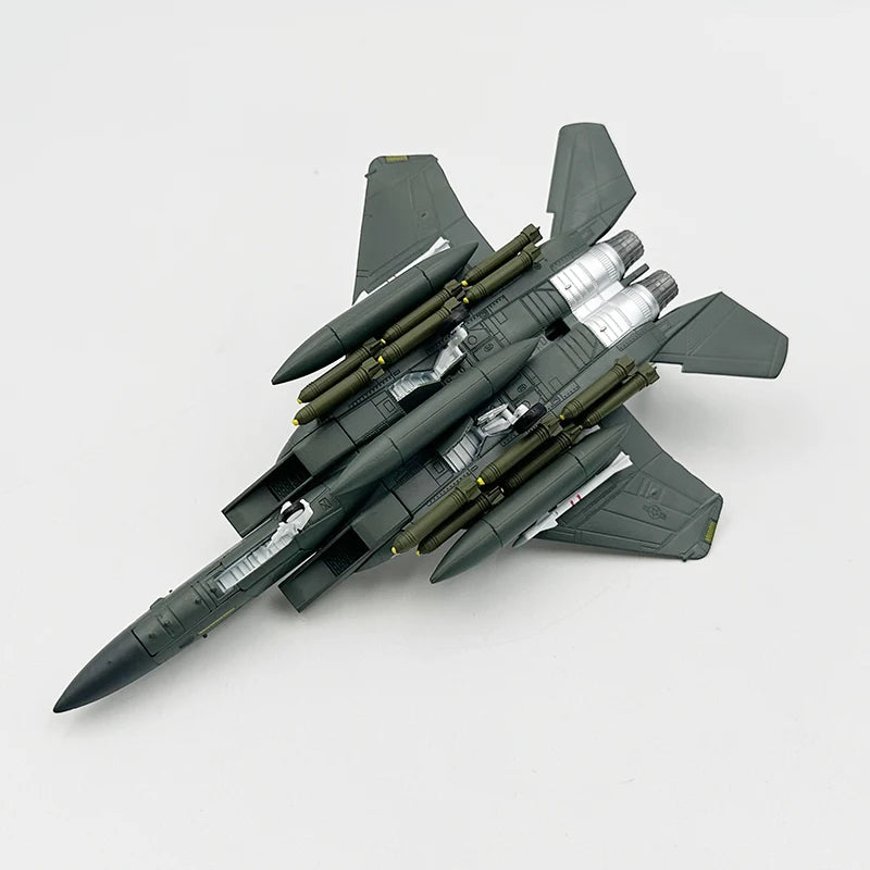 F15 Strike Eagle Fighter USAF - SJ (Dark Grey) - 1/100 Scale