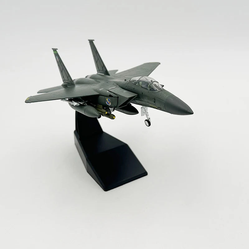 F15 Strike Eagle Fighter USAF - SJ (Dark Grey) - 1/100 Scale