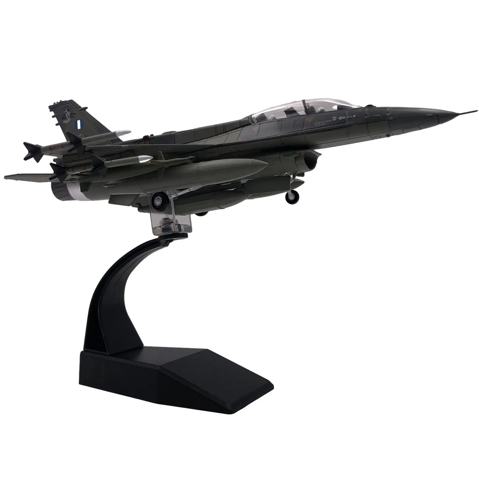 F16 Fighter Aircraft - 1/72 Scale - Dark Grey